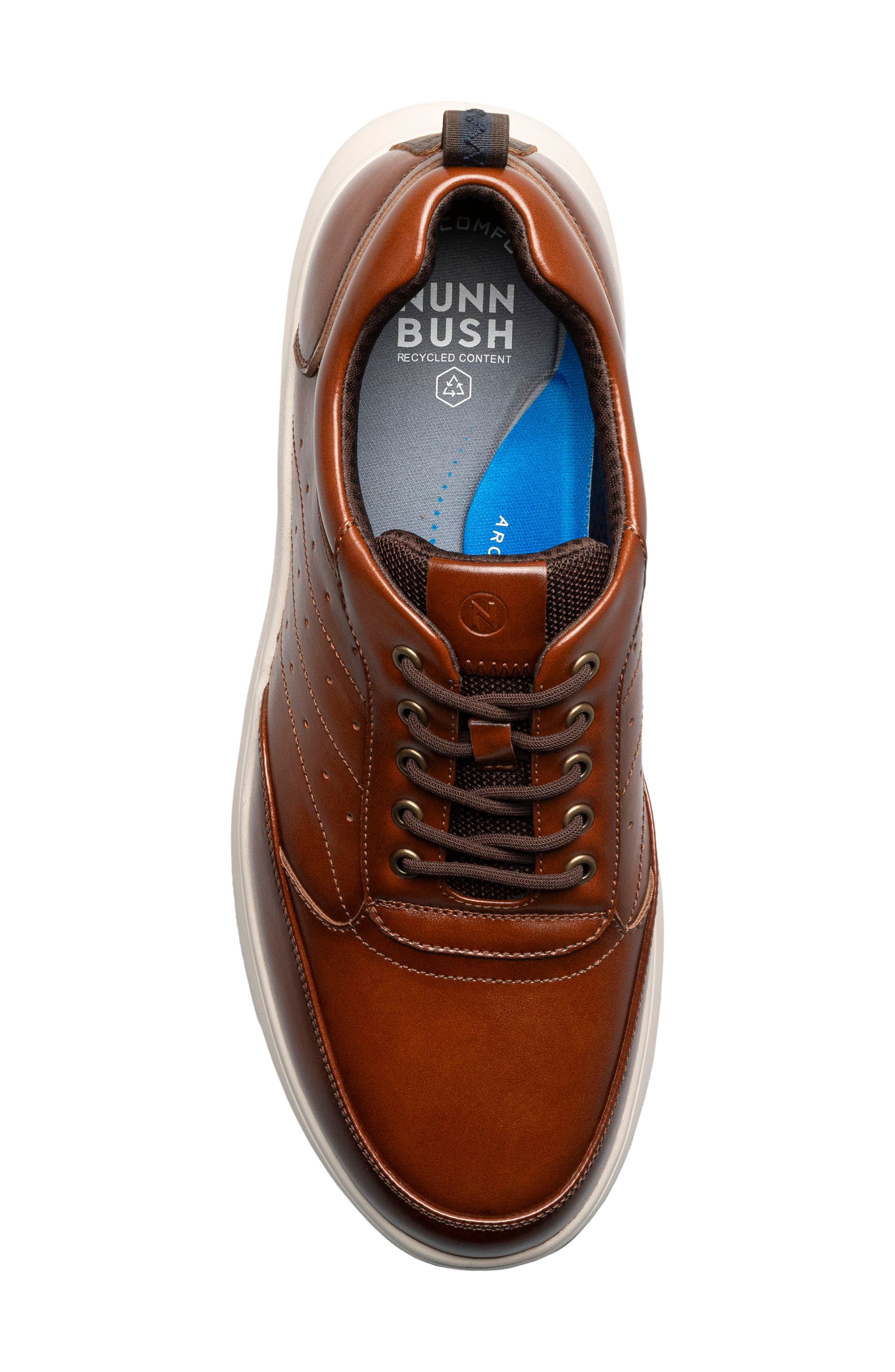 Ponte Moc Toe Sneaker, Alternate, color, COGNAC MULTI