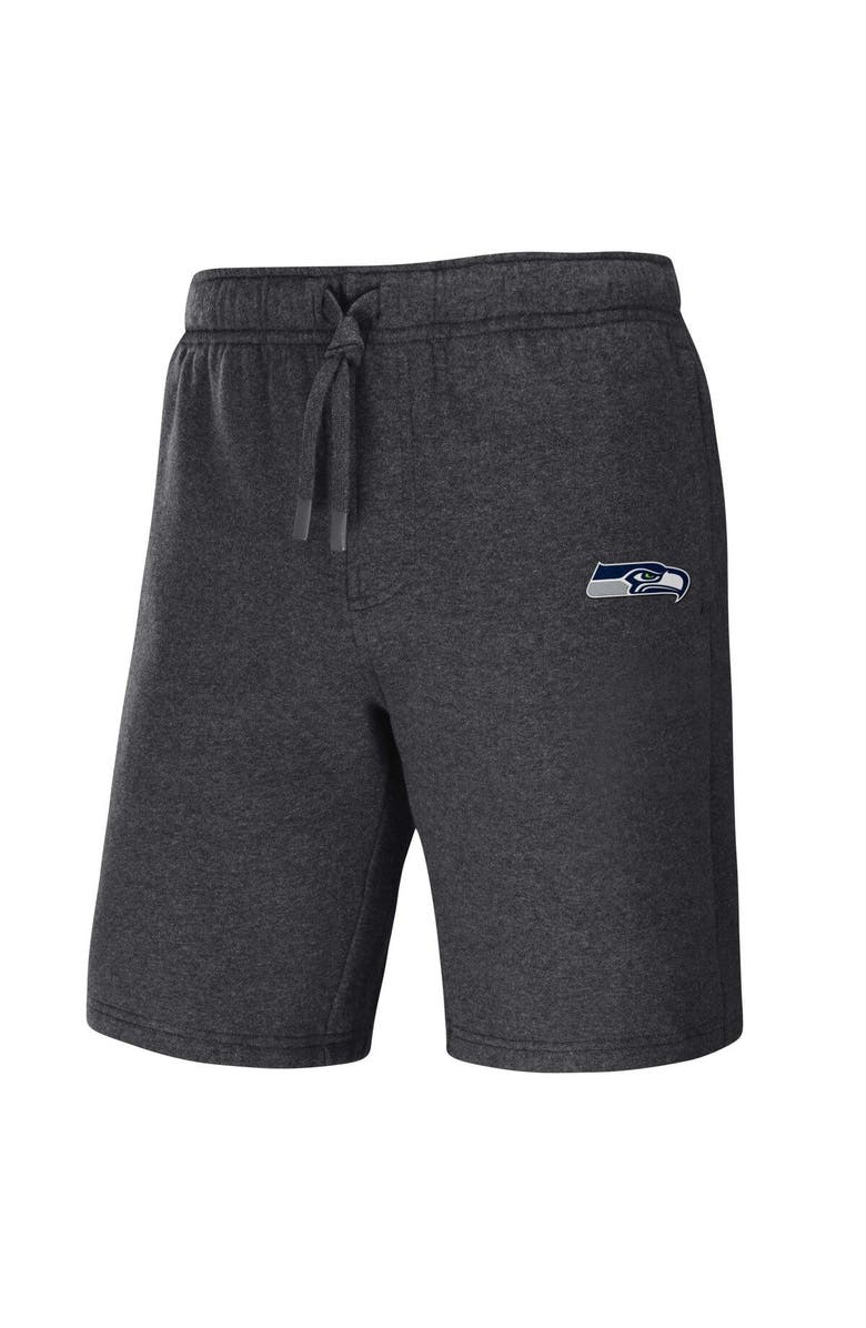 NFL X DARIUS RUCKER Men's NFL x Darius Rucker Collection by Fanatics Heather Charcoal Seattle Seahawks Logo Shorts, Alternate, color, Heather Charcoal