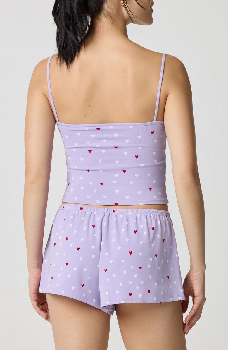 Florence by Mills Cotton Blend Pajamas, Alternate, color, Multi Heart
