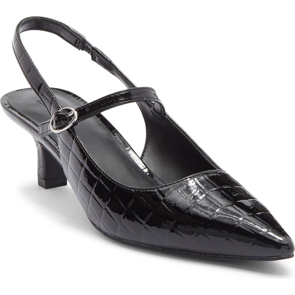 Nordstrom Rack Miranda Slingback Pump In Black