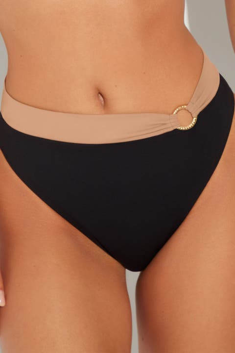Cheeky High Wasited Bikini Bottoms