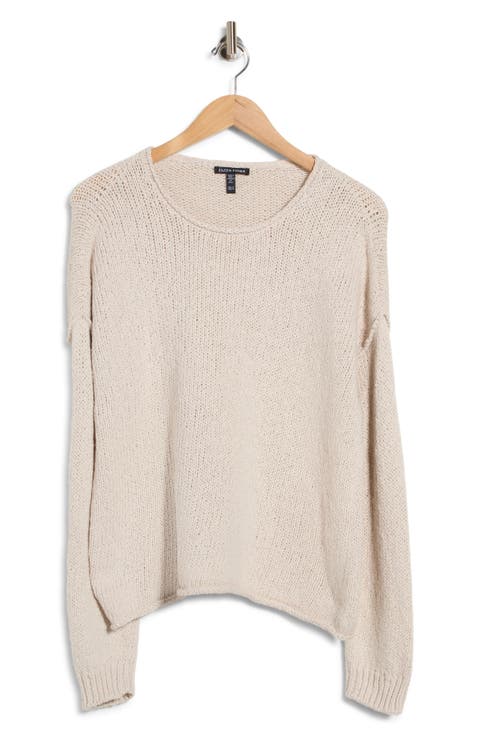 Crewneck Organic Cotton Sweater