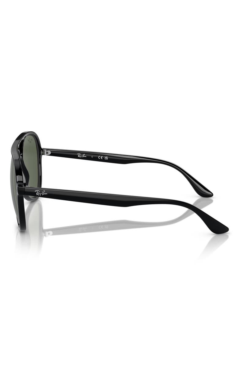 Ray-Ban 57mm Pilot Sunglasses, Alternate, color, 