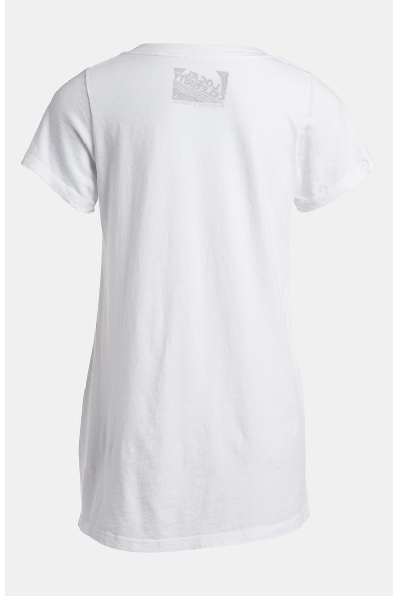 'I Dream of Sleep' V-Neck Tee, Alternate, color, WHITE