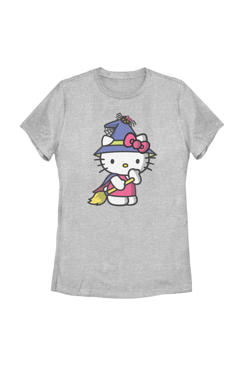 Women's Hello Kitty Halloween Party Costume  Graphic T-Shirt, Main, color, Athletic Heather