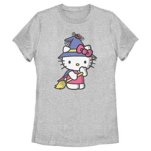 Women's Hello Kitty Halloween Party Costume  Graphic T-Shirt