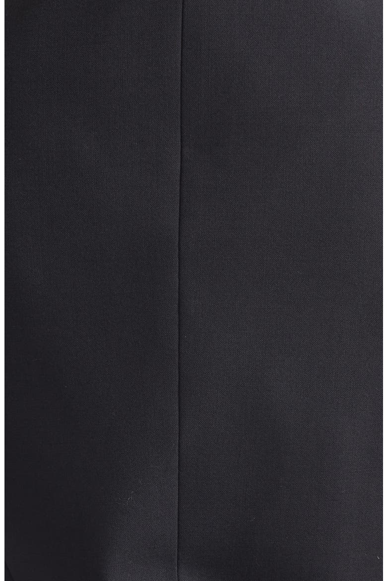 Collarless Buttoned Vest, Alternate, color, 22 BLACK