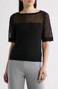 KOBI HALPERIN Romi Elbow Sleeve Knit Top