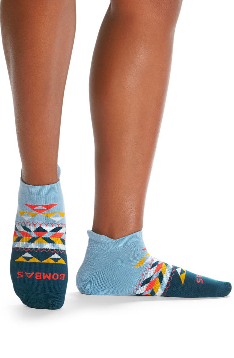 Bombas Prism Snowflake Tab Ankle Socks, Alternate, color, 