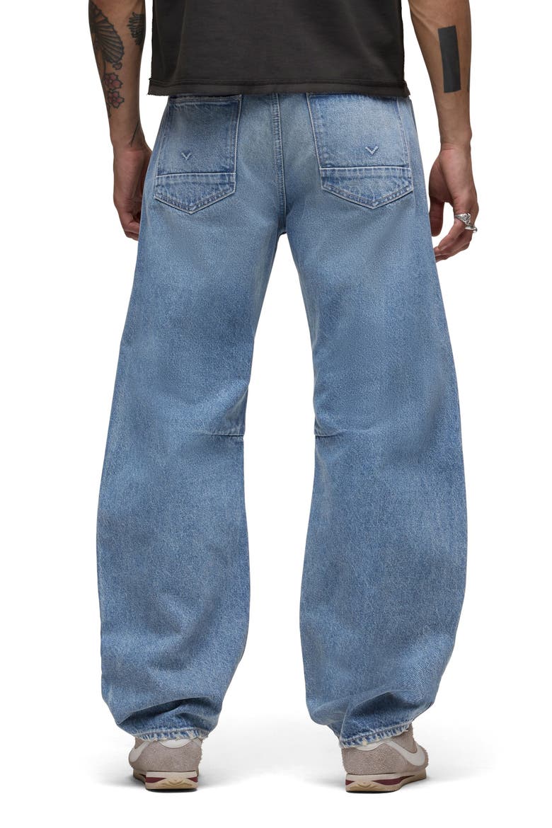 Horseshoe Leg Jeans, Alternate, color, CHINO