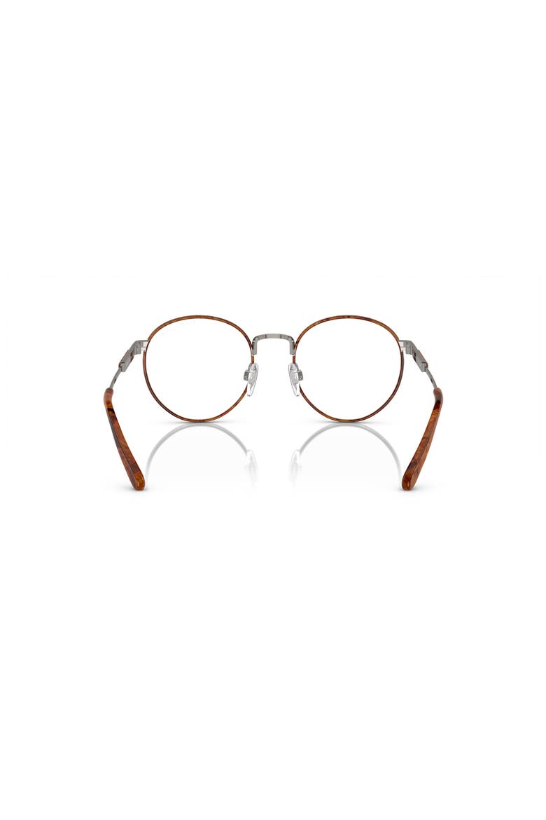 52mm Round optical glasses, Alternate, color, Brown