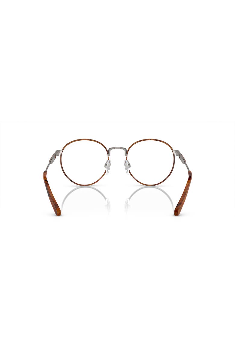 Ralph Lauren 50mm Round optical glasses, Alternate, color, Brown