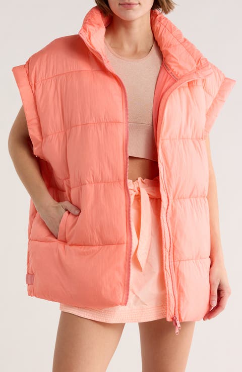 FP Movement In a Bubble Oversize Puffer Vest
