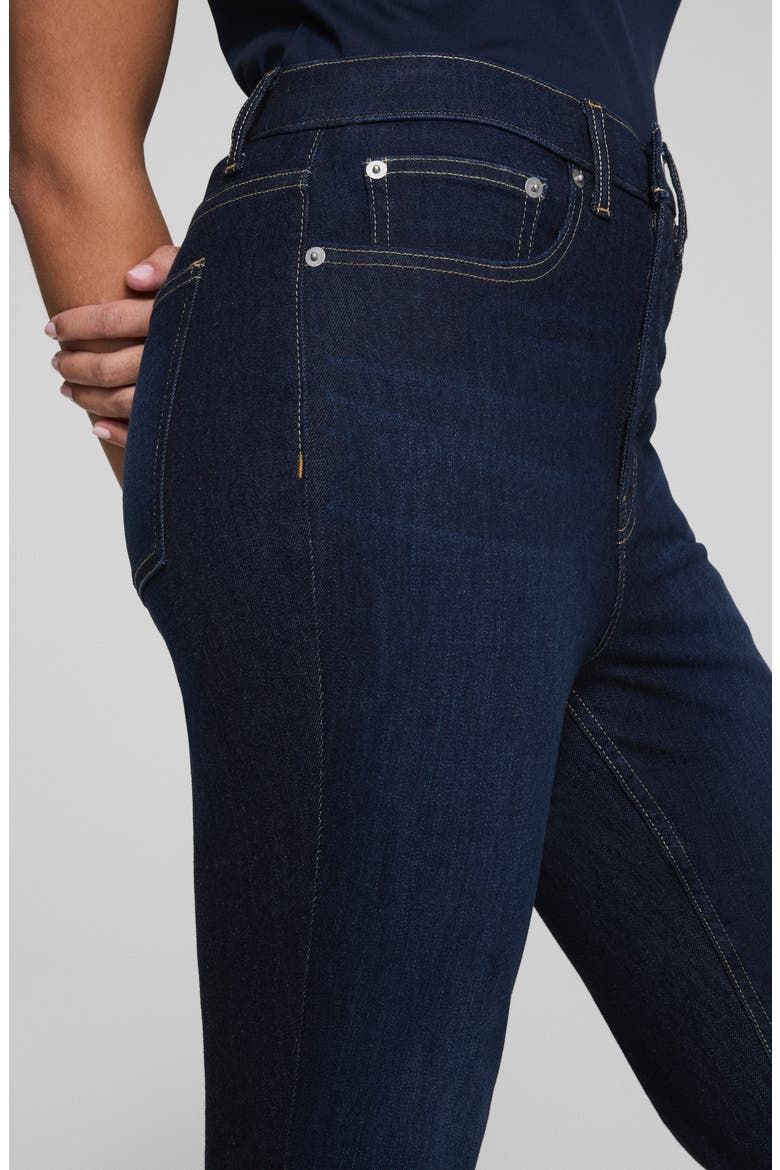 SPANXsculpt™ ReDefine High Rise Kick Flare Jeans, Alternate, color, DARK INDIGO