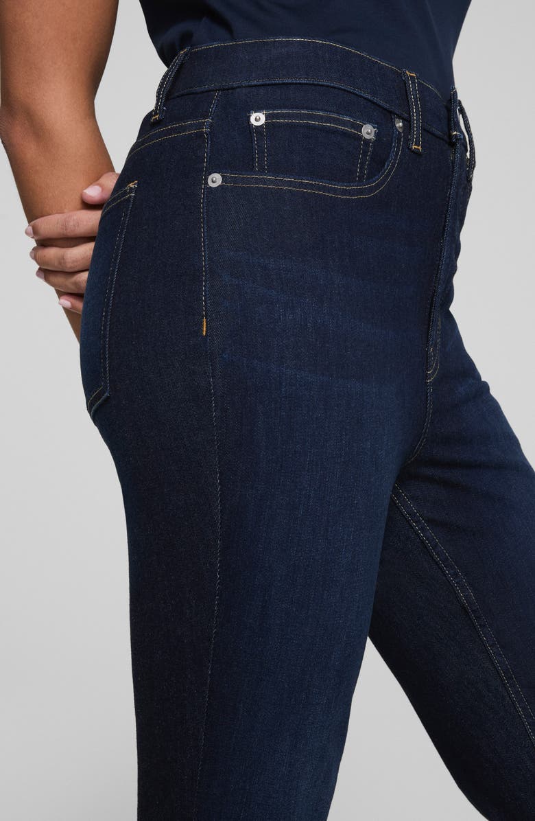 SPANX<sup>®</sup> SPANXsculpt<sup>™</sup> ReDefine High Rise Kick Flare Jeans, Alternate, color, Dark Indigo