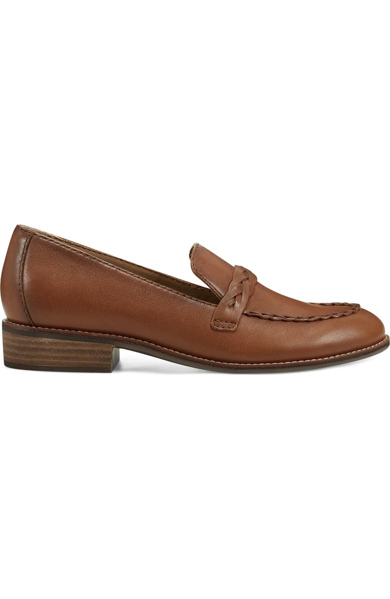 Earth<sup>®</sup> Edie Braid Loafer, Alternate, color, Rum