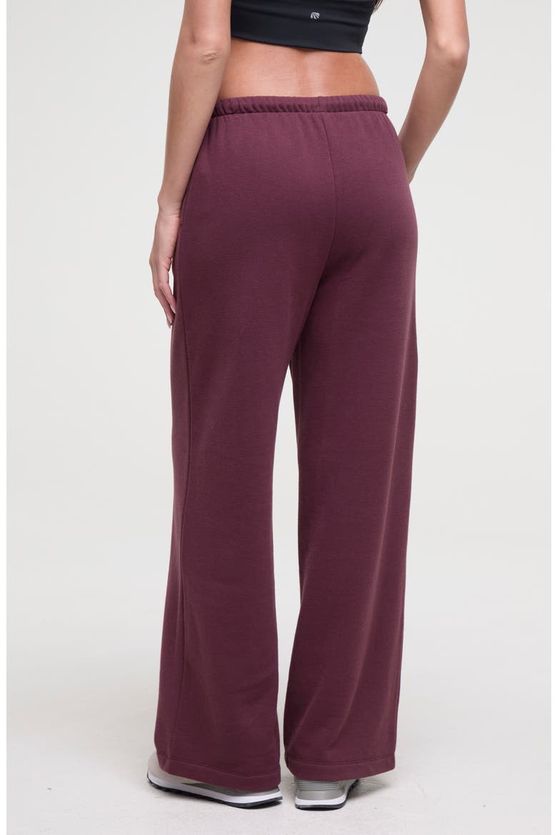 Lindy Wide Leg Pants, Alternate, color, VINEYARD WINE