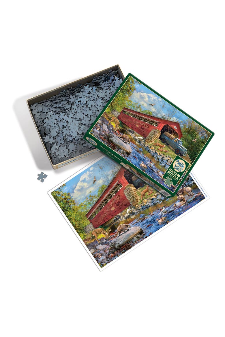 Welcome To Cobble Hill Country 1000 Piece Puzzle, Alternate, color, Multicolored
