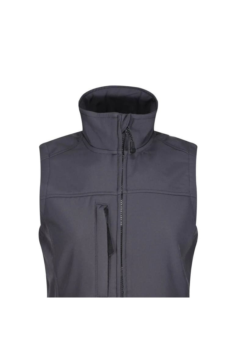 Flux Softshell Vest, Alternate, color, Seal Grey
