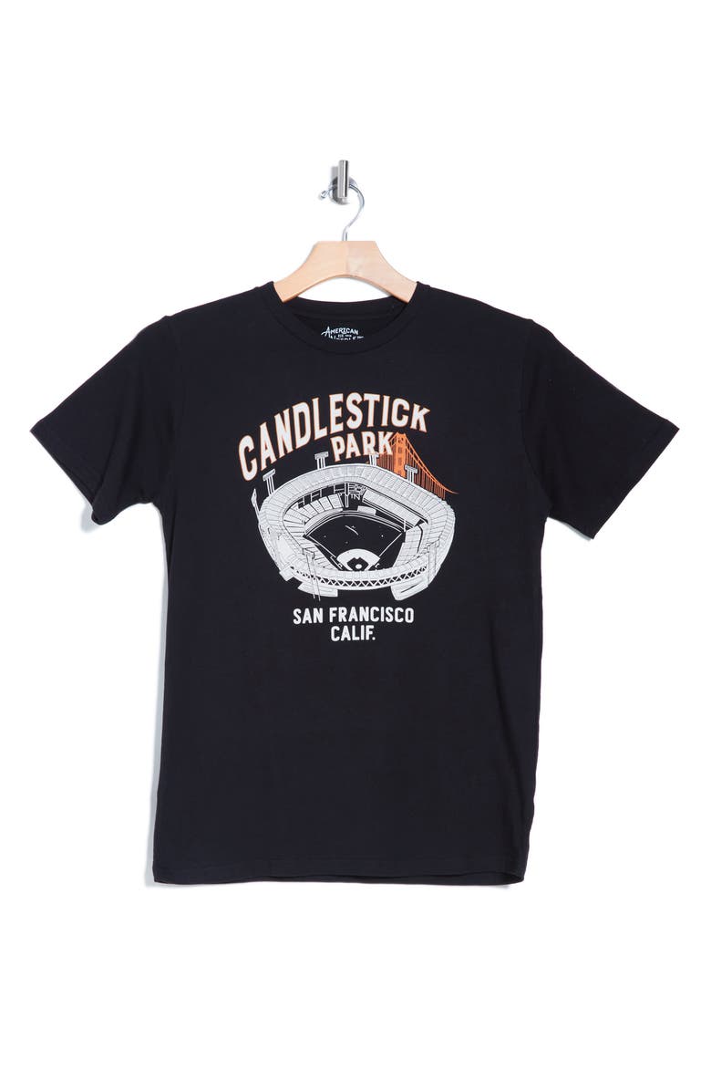 American Needle Candlestick Park Cotton Graphic T-Shirt, Alternate, color, 
