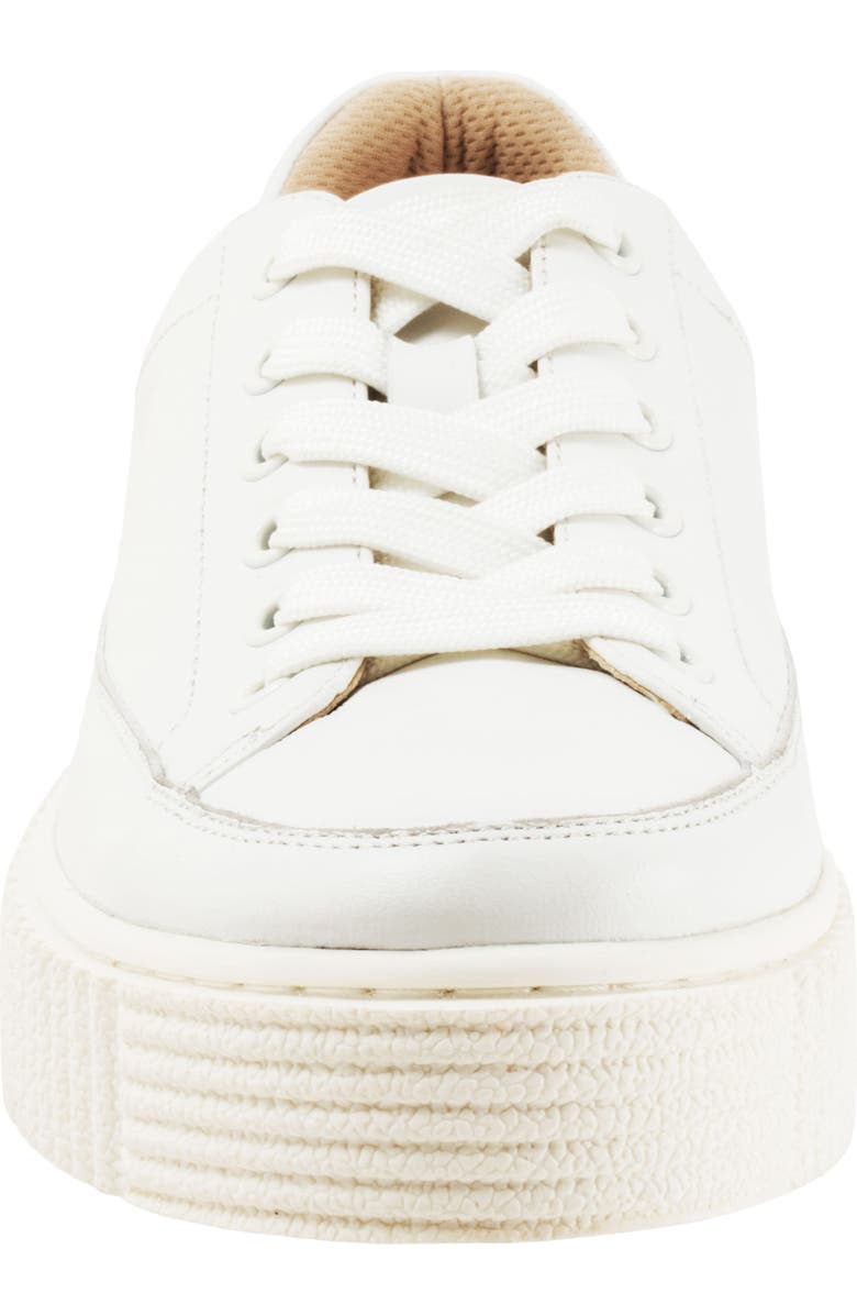 Trotters Baylor Platform Sneaker, Alternate, color, White