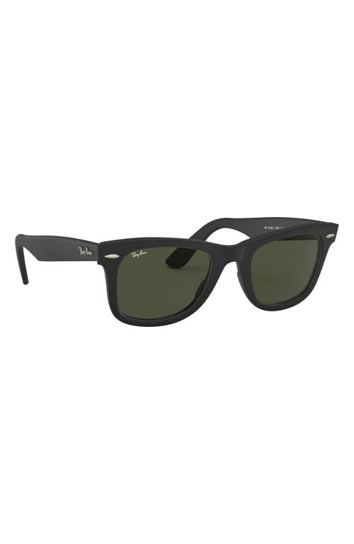 Ray Ban Ray-ban 52mm Square Sunglasses In Black