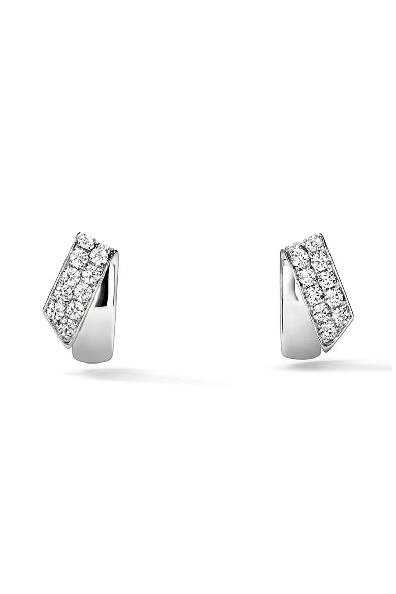 INSIDE/OUT 18K Gold Diamond Flip Earrings, 0.40ct., Main, color, WHITE GOLD