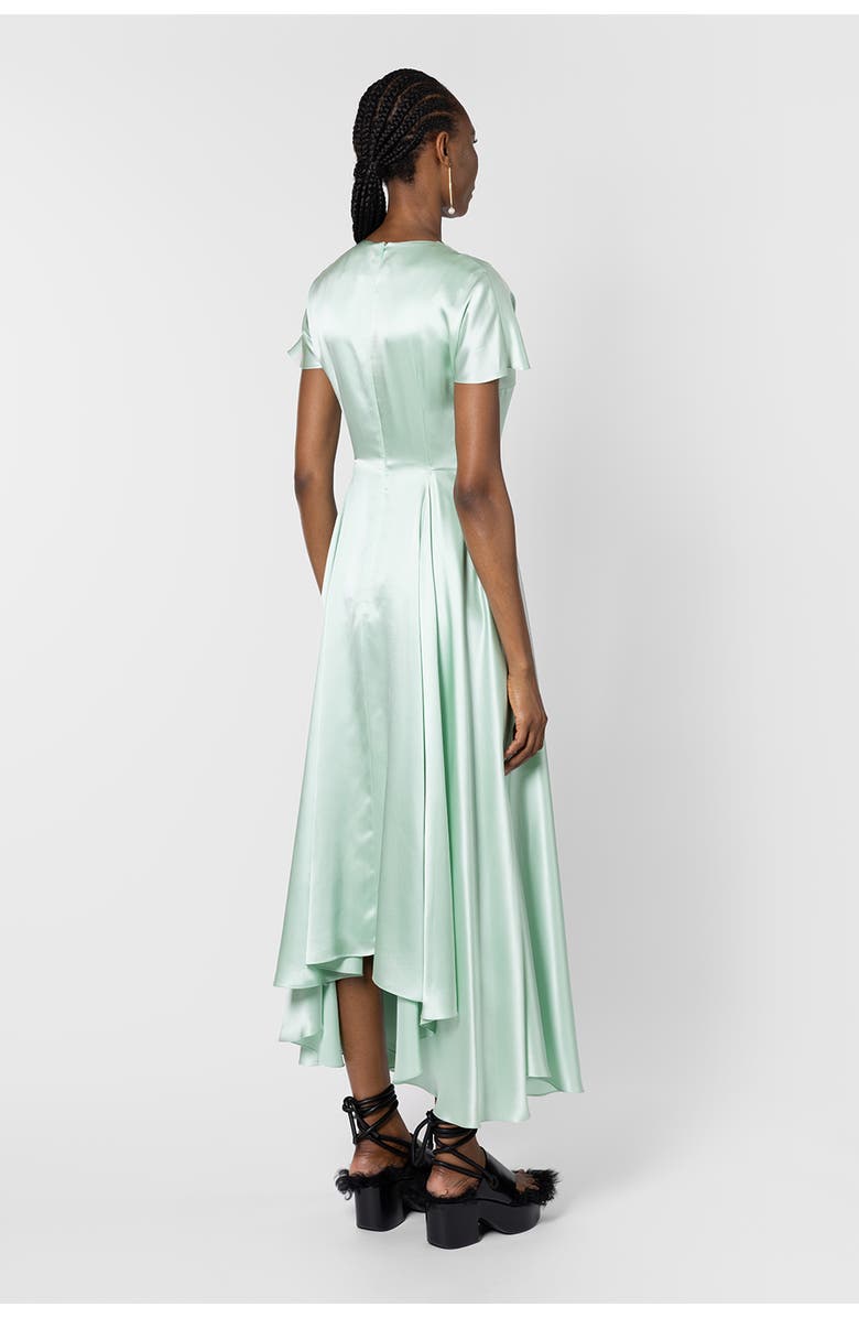 Roksanda Noma Silk Midi Dress, Alternate, color, Opaline