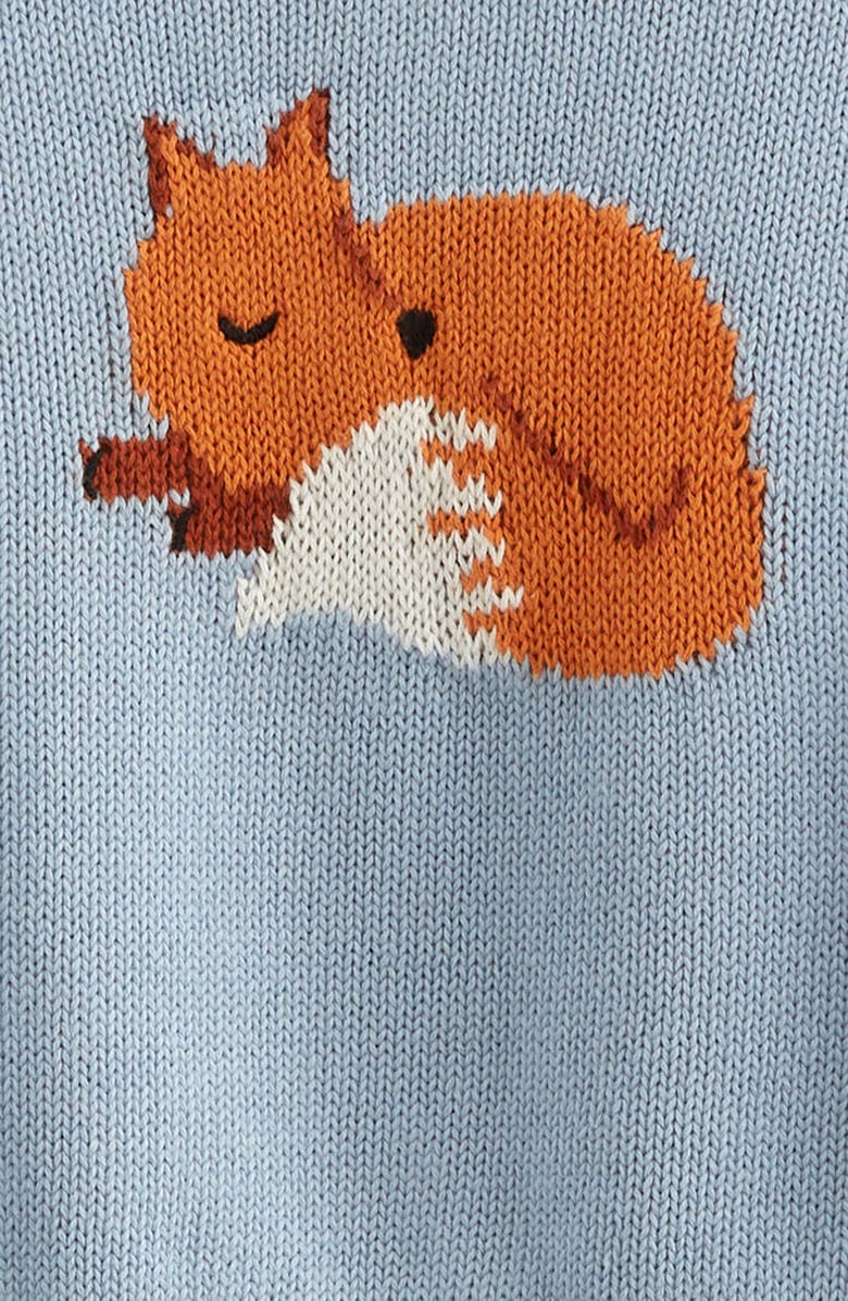 Nordstrom Cozy Motif Sweater & Joggers Set, Alternate, color, Blue F Fox- Navy Foxes