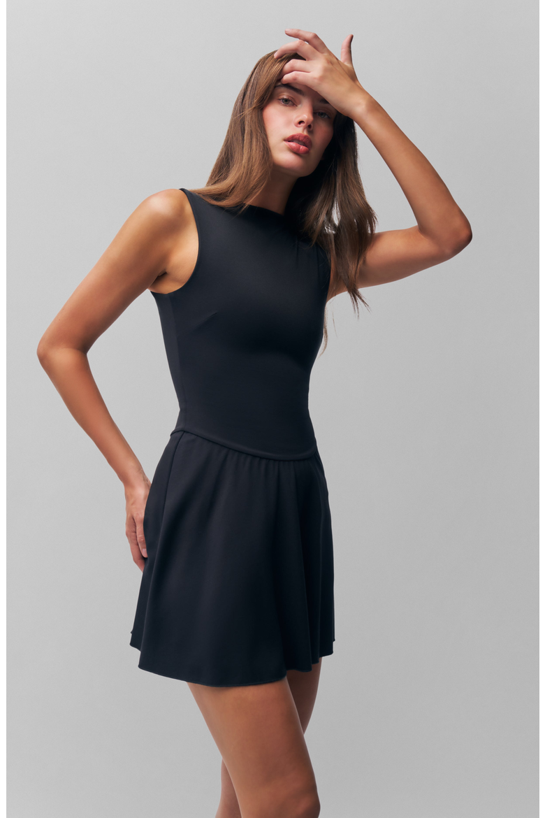 Erisa Dress, Alternate, color, Black