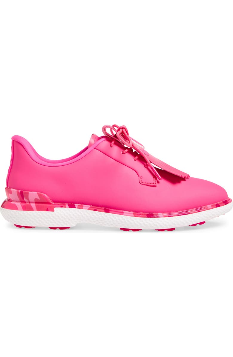 G/FORE Gallivant2r Perforated Kiltie Golf Shoe, Alternate, color, Knockout Pink