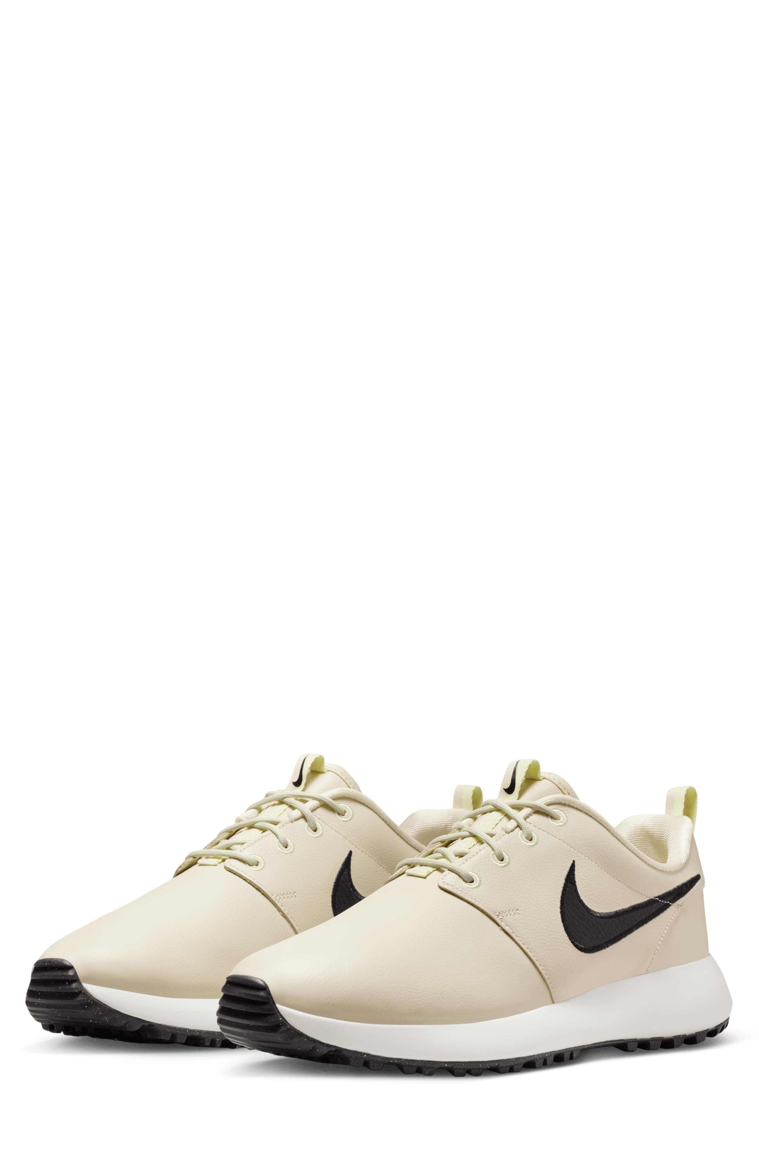 Nike Roshe G Premium Golf Shoe, Main, color, Khaki/Lime/Sail/Black