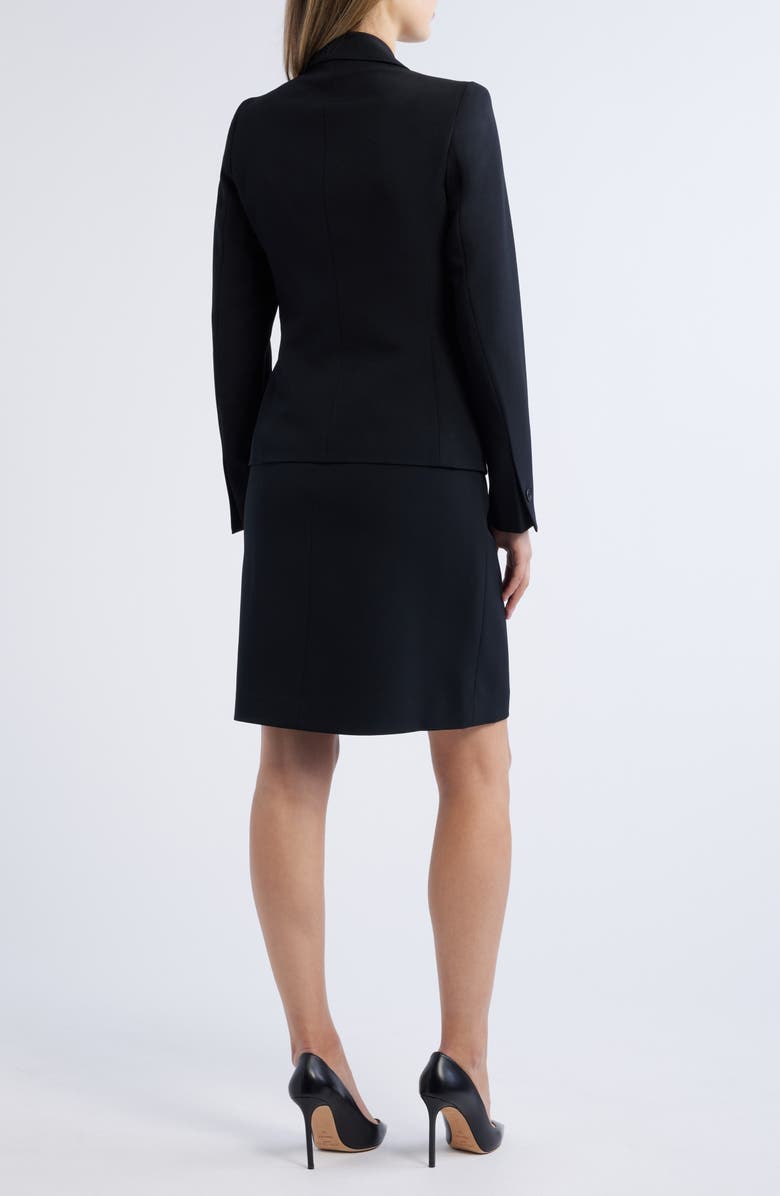 Anne Klein Suit Skirt, Alternate, color, Black