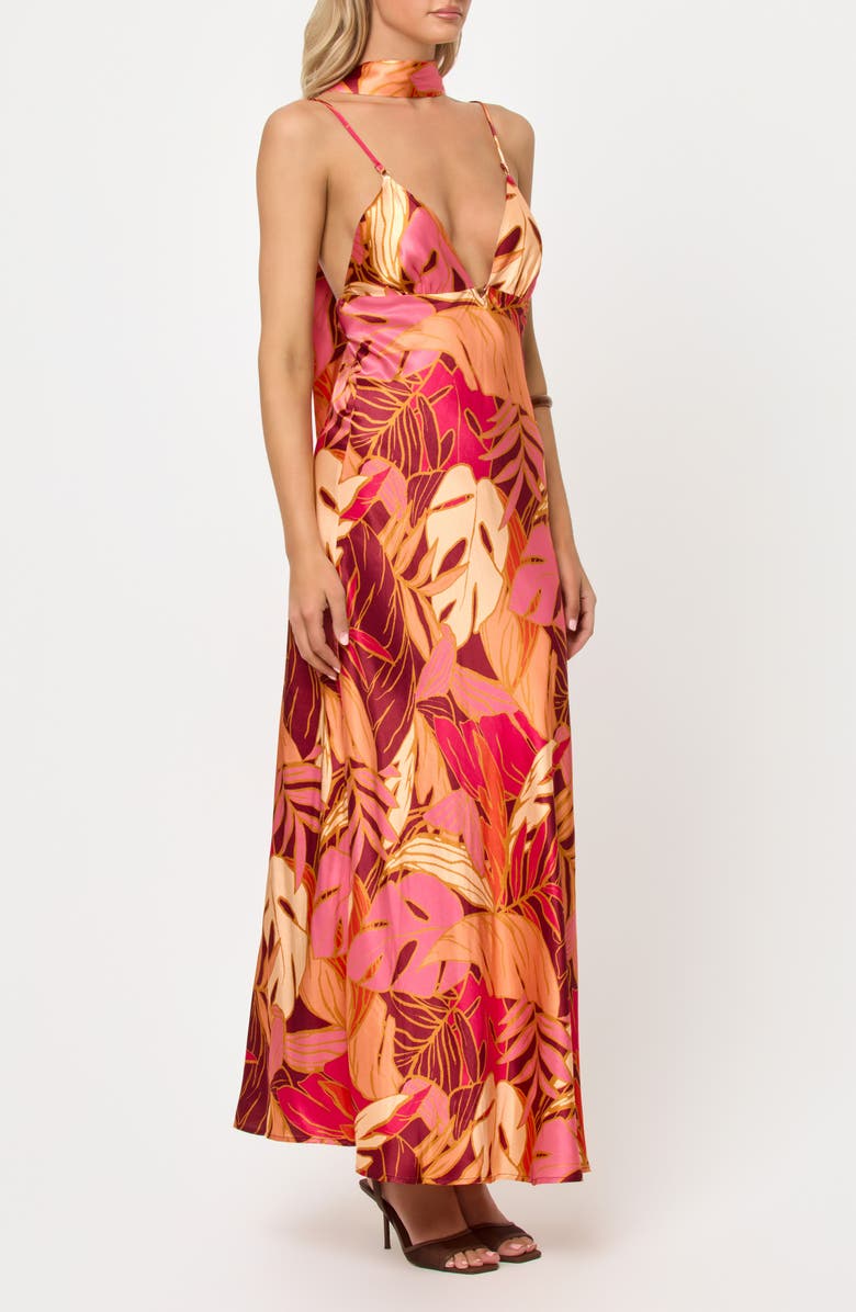 LSPACE With Love Cover-Up Maxi Dress, Alternate, color, Leaf It To Me