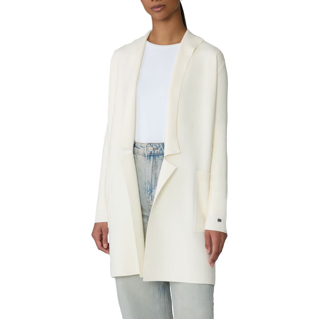Soia & Kyo Benela Cardigan Coat In Powder