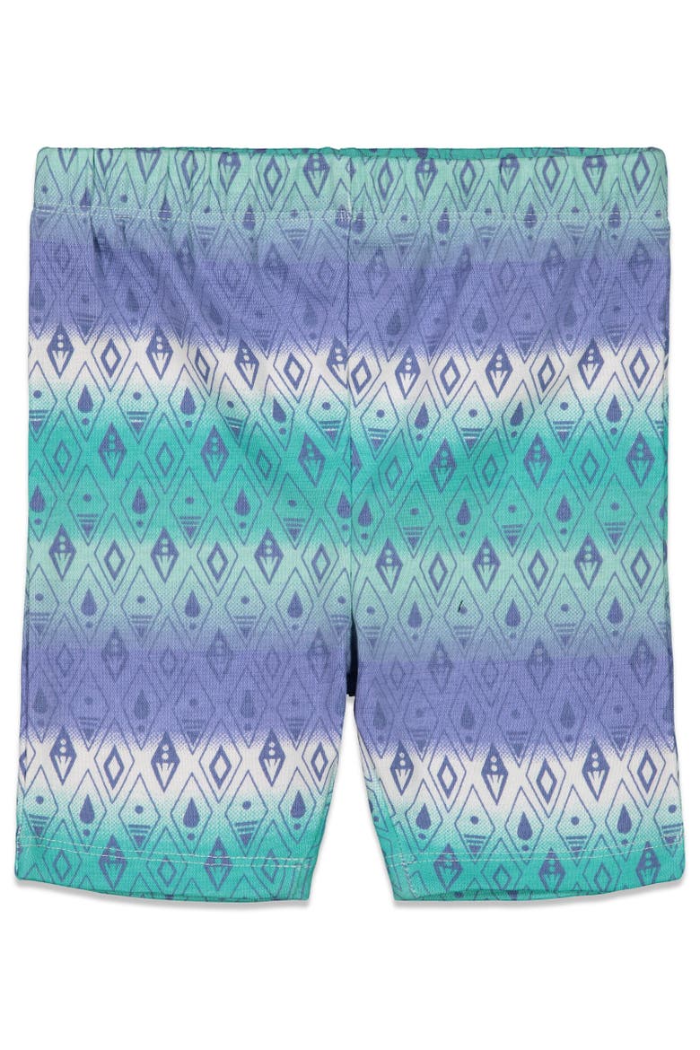Frozen T-Shirt & Bike Shorts Set, Alternate, color, Blue