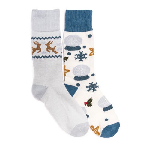 Women's 2 Pair Pack Novelty Cozy Lounge Socks