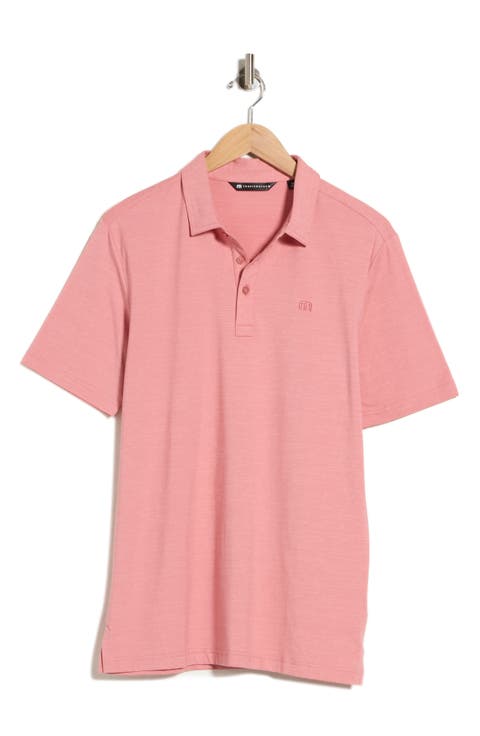 The Heater Solid Short Sleeve Performance Polo