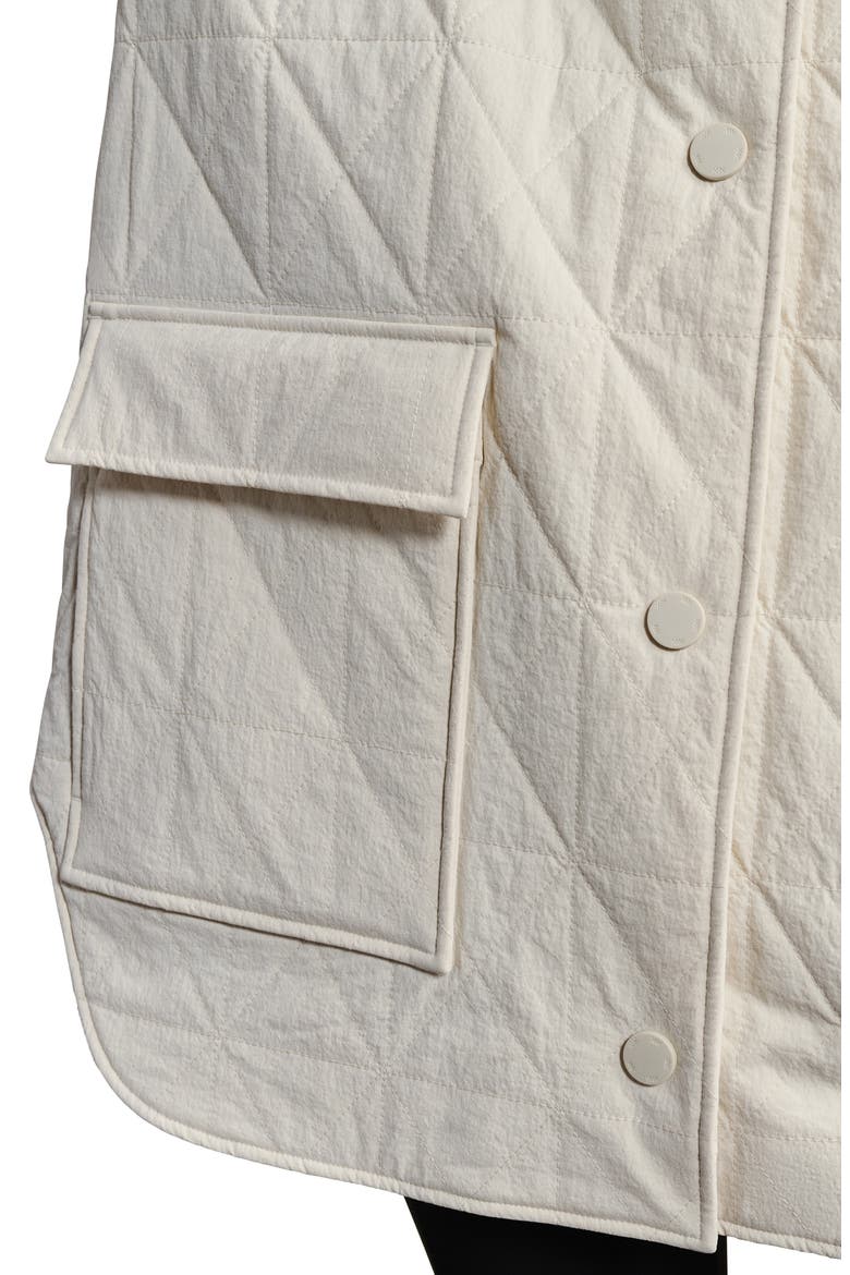 Monterey Water Repellent Quilted Jacket, Alternate, color, BIRCH