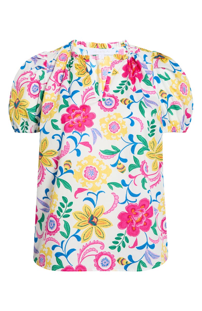SUGARLIPS Kress Floral Print Top, Main, color, 