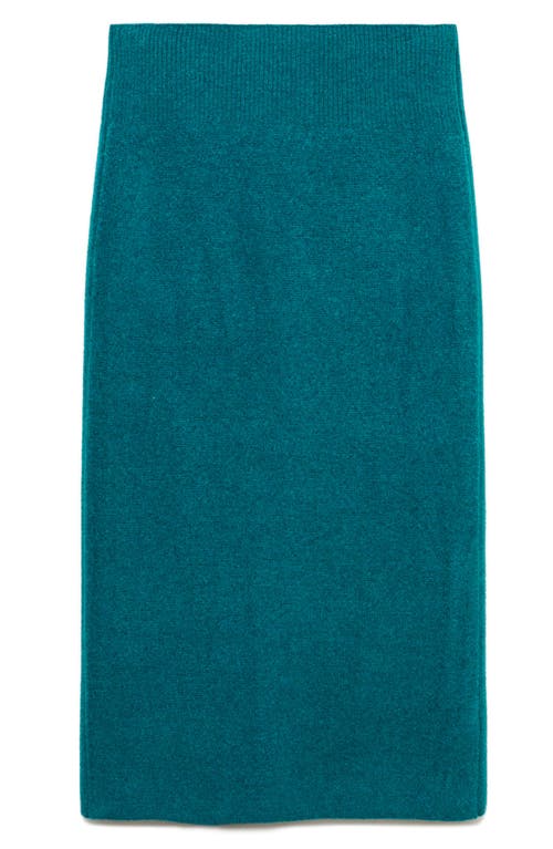 Mango Women's Wrap Shirt Dress In Green