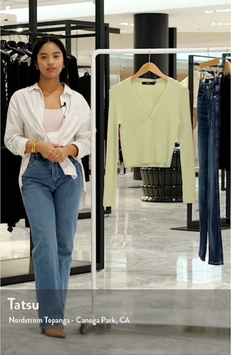 Holly Rib Cardigan, sales video thumbnail