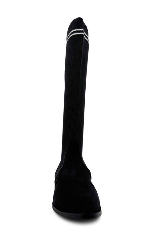 Chelsea Crew Elana Tall Boot In Black