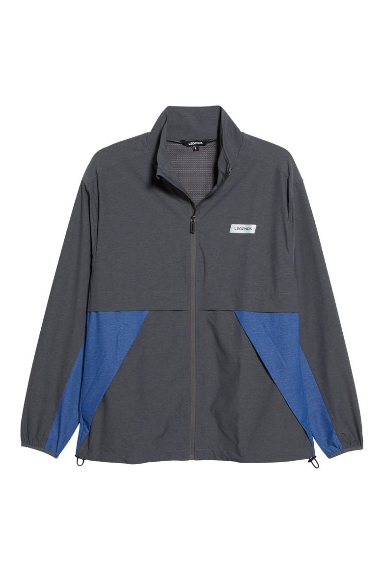 Luka HB Full-Zip Jacket, Alternate, color, CHARCOAL GRAY/ORION