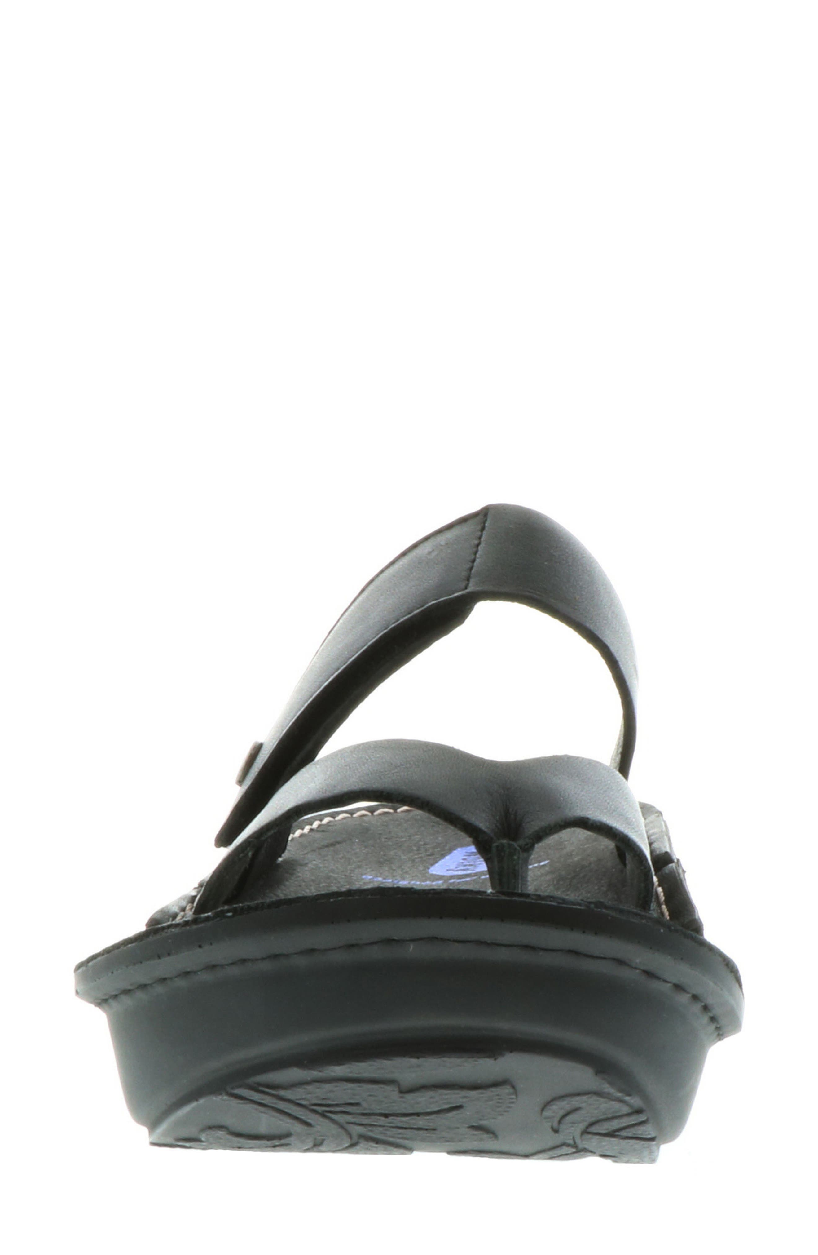 Tahiti Platform Sandal, Alternate, color, BLACK