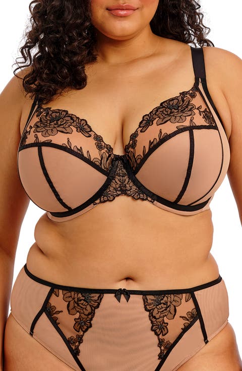Teagan Full Figure Underwire Plunge Bra