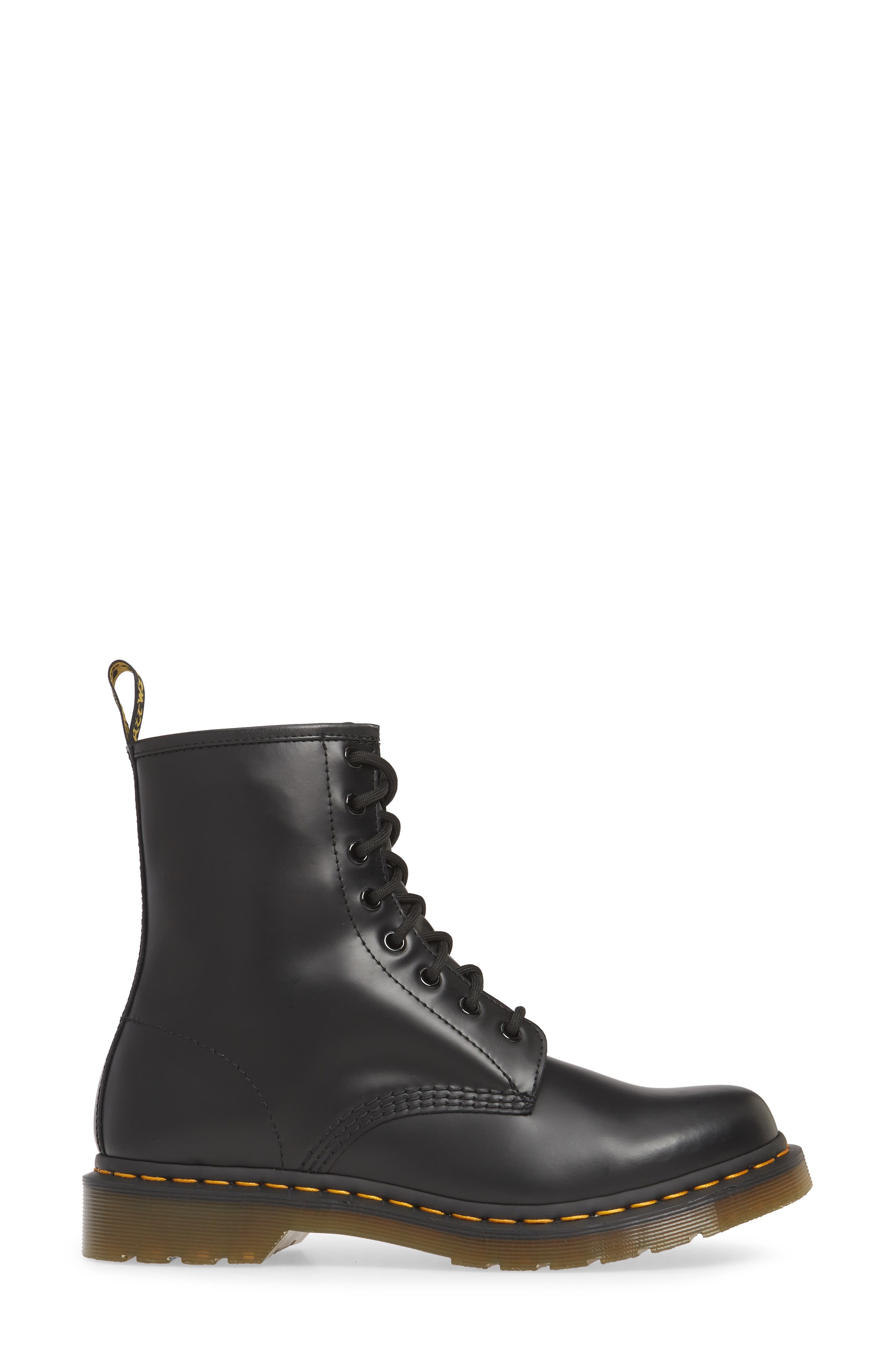 Dr. Martens 1460 W Boot, Alternate, color, Black