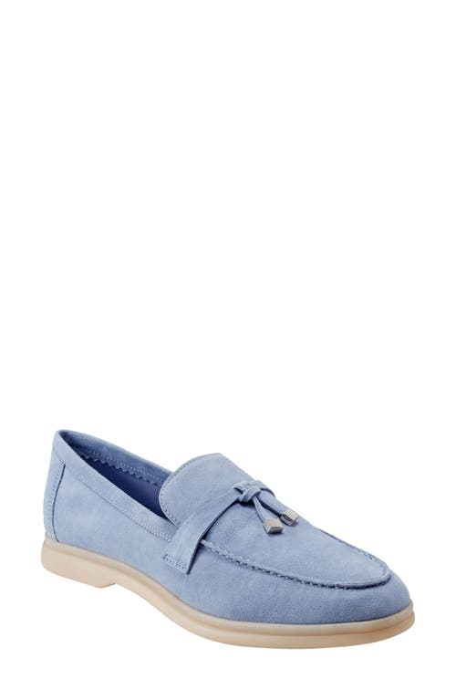 Marc Fisher LTD Yanelli Loafer in Medium Blue 