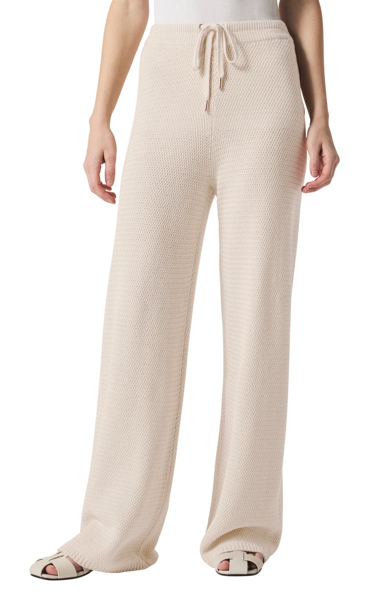 Splendid x @cellajaneblog Straight Leg Pants, Main, color, Pearl