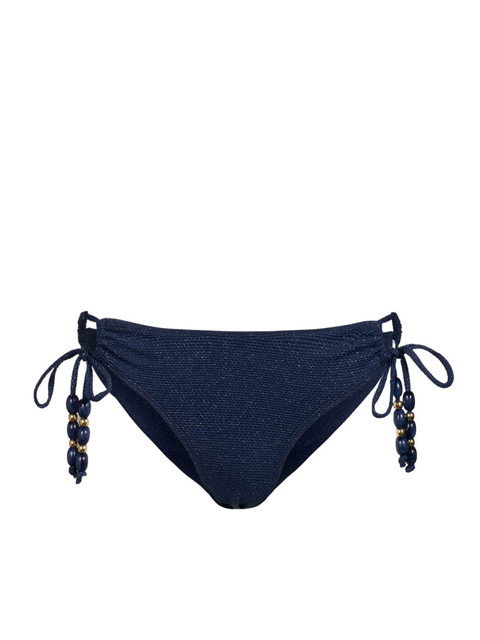 Taryn Beaded Side-Tie Lowrise Hipster Bikini Bottom